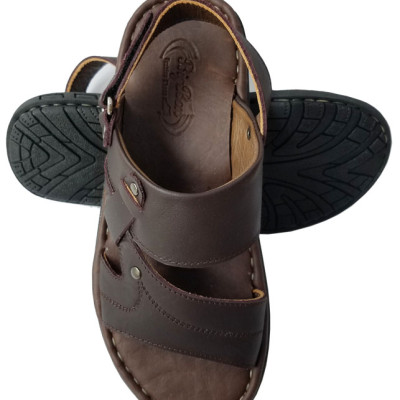 GIày Sandal Nam Da Bò BIGGBEN Cao Cấp SD113