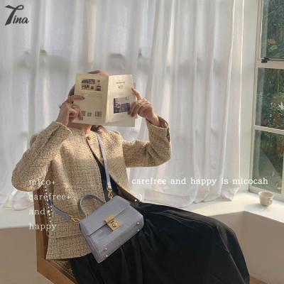 Túi cầm tay nữ Micocah 2021 thiết kế dáng vuông, có dây đeo chéo đơn giản (NSE490) (M401)