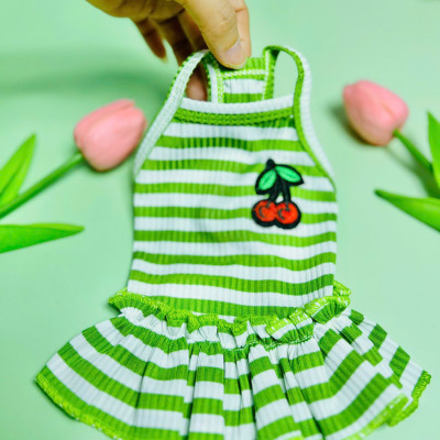 VÁY XÒE KẺ SỌC DỄ THƯƠNG DÀNH CHO THÚ CƯNG CHÓ MÈO