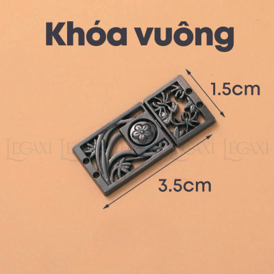 Khóa Cài Áo Quần, Nút Cài Cổ Áo Hán Phục Cổ Trang Trung Quốc, Sườn Xám, Áo Choàng Hình Hoa Cúc, Thỏ