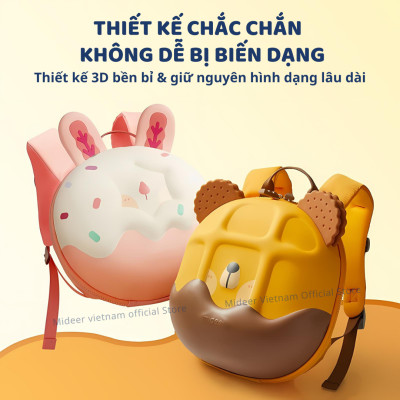 Balo Mideer mầm non, mẫu giáo cho bé đi học Mideer Backpack