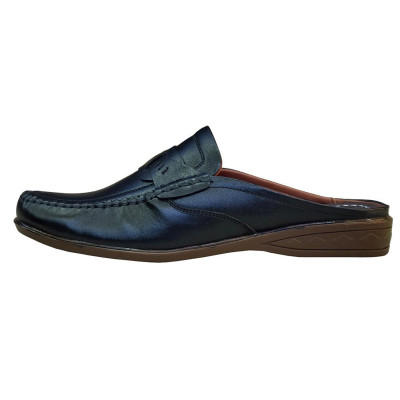 Dép Bít Mũi Nam Da Bò Thật TiTi ĐÔ Cao Cấp GSB2099