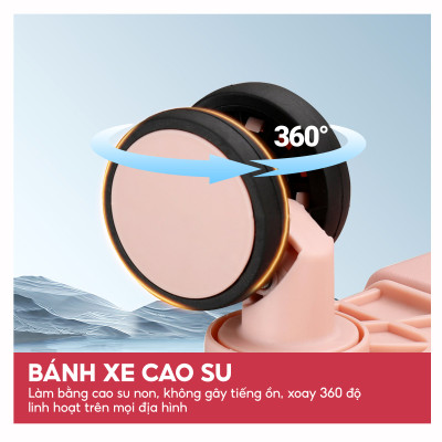 Vali khung nhôm khóa sập Bamozo 9066 size 20/24/28 inch bịt 4 góc kim loại chống va đập bảo hành 5 năm - BẢN THƯỜNG