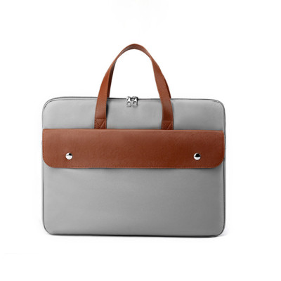 Túi xách da chống sốc laptop macbook surface, túi công sở nam nữ cặp đựng laptop