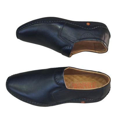 Giày Mọi Nam Da Bò Thật TiTi ĐÔ Cao Cấp GM2061d