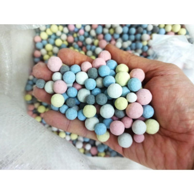 Sứ Bi Viên Subtrate Nhiều Màu - Vật Liệu Lọc Cho Hồ Cá