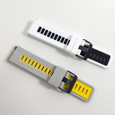 Dây đồng hồ silicon khóa đen dành cho Samsung galaxy watch 3 41mm / 45mm