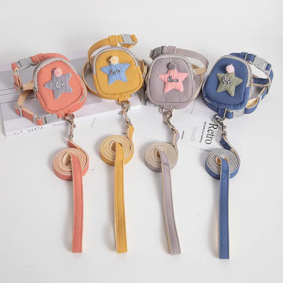 DÂY DẮT DÂY XÍCH BALO NGÔI SAO THÚ CƯNG DÀI 120CM TỪ 0.5-3KG DÀNH CHO THÚ CƯNG CHÓ MÈO