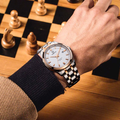 Đồng hồ Nam chính hãng LOBINNI No.9005-2 Chính Hãng Full Box Chống Nước Kính Chống Xước Dây Thép Cao Cấp BH24T (Máy Cơ Tự Động)