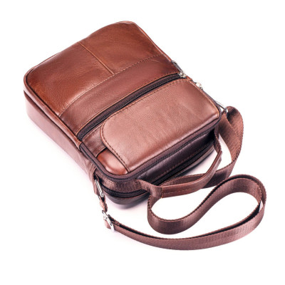 Túi đeo chéo nam DA BÒ THẬT – BEE GEE DCN9398