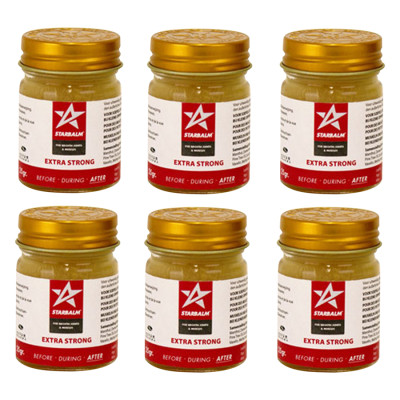 Combo 6 Lọ Dầu Cù Là Starbalm - Hà Lan (Extra Strong) 25g 