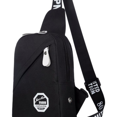 Combo Balo Và Túi Đeo Chéo Nam HARAS HRTK138083 - Đen