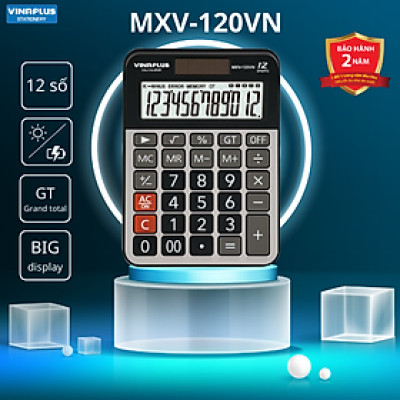 Máy tính tiền MXV-120VN Tính Tiền - Để Bàn Tiện Lợi - Hàng Chính Hãng