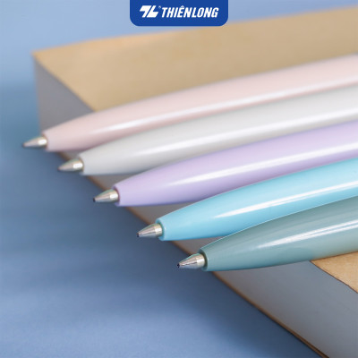 Combo 5/10/20 Bút gel B - Minimalist Butter Gel Thiên Long - Premium tip - Mực Xanh - Màu thân ngẫu nhiên