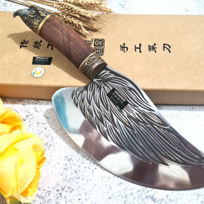 DAO BẾP - DAO THÁI CẮT HOA VĂN KHÂU ĐỒNG MÃ DT159 NTVN topcomshop vn