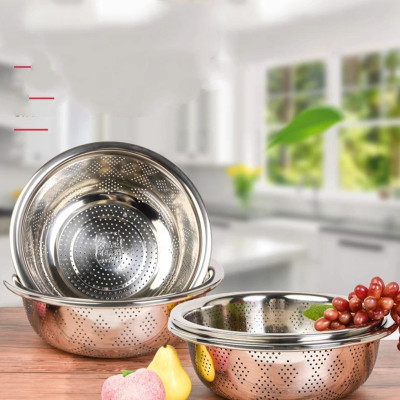 rổ inox ,rá vo gạo inox 304% cao cấp