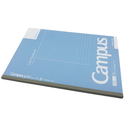 Tập Basic Notebook - Kẻ Ngang - 120 Trang 70gsm - Campus NB-B5L120BS