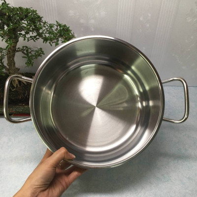 Nồi inox 3 đáy Fivestar FSN 24cm nắp inox - Hàng chính hãng