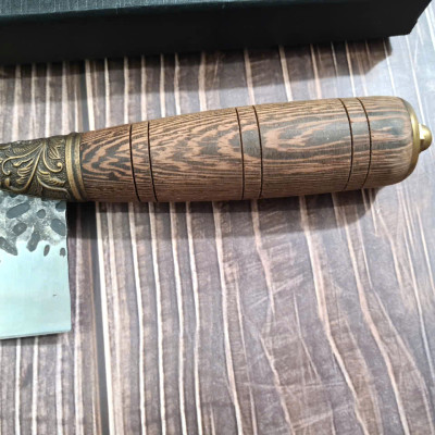 DAO BẾP - DAO THÁI HOA VĂN CAO CẤP MÃ A4 DT151 NT topcomshop vn