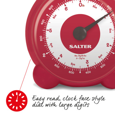 Cân nhà bếp Homedics  cơ học Salter 139RDDRA	- Hàng chính hãng