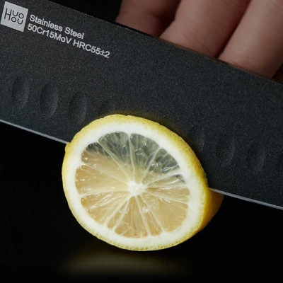 Bộ Dao Nhà Bếp Bằng Thép XIAOMI Huohou HU0076, Thép Không Gỉ Cao Cấp, 5 Món Kèm Hộp - Hàng Chính Hãng