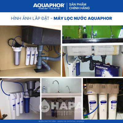 Bộ Lõi Lọc Nước AQUAPHOR CRYSTAL H, ECO, ECO H, MORION Nhập khẩu Châu Âu - Hàng Chính Hãng AQUAPHOR