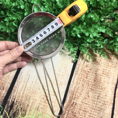 [MỚI] Rây Bột Inox Có Tay Cầm - Combo 2 size 8, 10cm. Chuyên phục vụ Sp Gia dụng, Khuôn làm bánh, Dụng cụ học Sinh, Nhà