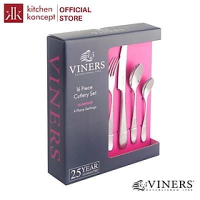 Viners - Bộ dao muống nĩa Glamour - 24 món