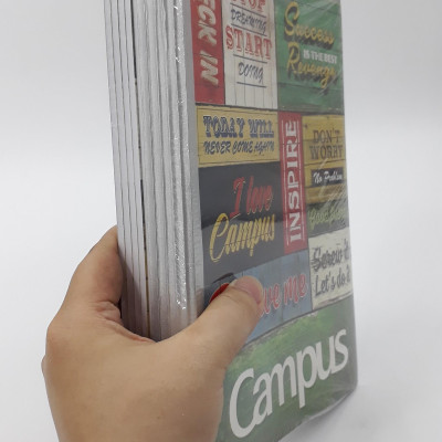 Vở Believable B5 Kẻ Ngang 80 Trang ĐL 70g/m2 - Campus NB-BBLV80 (Mẫu Màu Giao Ngẫu Nhiên)