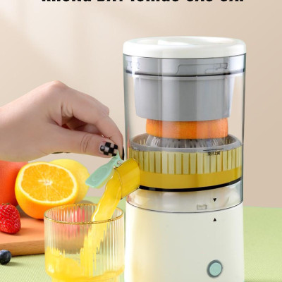 Máy Ép Trái Cây Kiêm Máy Vắt Cam , Máy Ép Chậm Đa Năng Sử Dụng Sạc USB