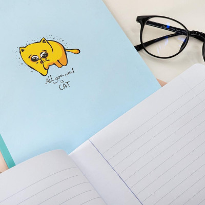 Tập Sinh Viên Cute Animal - Miền Nam - Kẻ Ngang Có Chấm - 200 Trang 80gsm - Fahasa 01