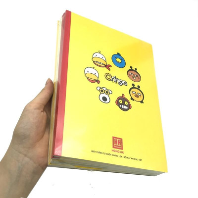 Combo 5 Vở Study Oringa - Kẻ Ngang 120 Trang ĐL 70-78g/m2 - Hồng Hà 1436 (Mẫu Màu Giao Ngẫu Nhiên)