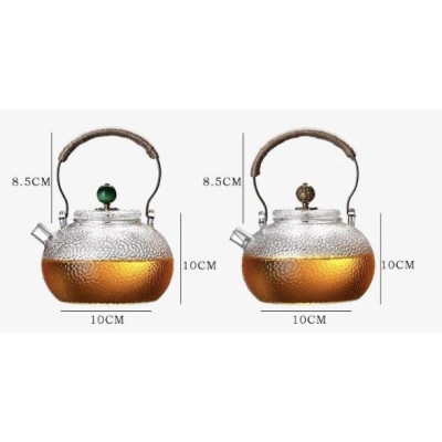 Ấm thuỷ tinh 600ml