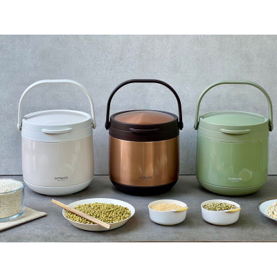 Nồi ủ chân không Kaiyo KTC45S màu Inox, dung tích 4,5 lít H