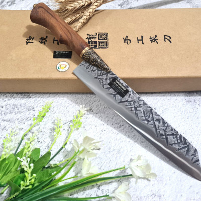 DAO BẾP - DAO THÁI HOA VĂN KHÂU ĐỒNG MÃ A3 DT157 NT topcomshop vn