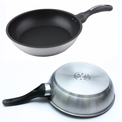 Chảo Inox Chống Dính 3 Đáy Fivestar Đủ Kích Thước 22/24/26/28 cm - Chất Lượng Cao Chính Hãng  - Sử Dụng Được Tất Cả Loại Bếp