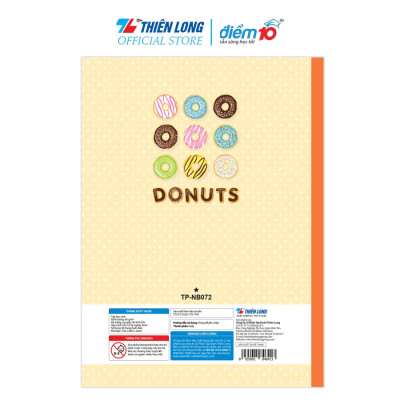 Bộ 5 Tập học sinh 96 trang 4 ô ly ngang 60 gsm Điểm 10 TP-NB072 (hình ngẫu nhiên)