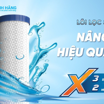 Combo 3 Lõi Lọc Thô KAROFI SMAX PRO 1,2,3 - Hàng Chính Hãng