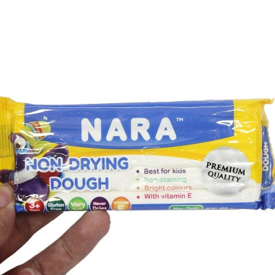 Bột Nặn Hình NARA Màu Trắng NDD-PO-150-1 (150g)