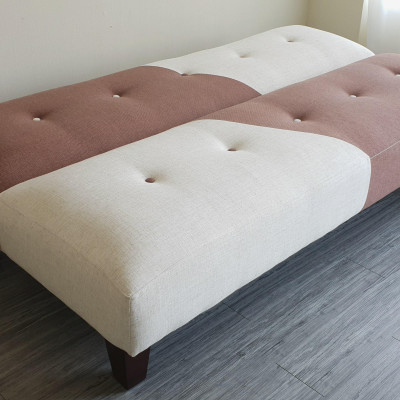 Sofa bed đa năng Juno sofa màu nâu trắng