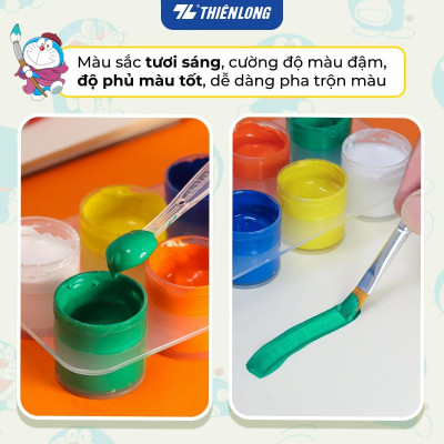 Bộ 8 Màu nước Thiên Long Colokit WACO-C06/DO - Phiên bản Nobita Và Câu Chuyện Thế Giới Trong Tranh 2025