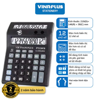 Máy tính hai màn hình Vinaplus PT-120FB Máy Tính Để Bàn - Hai Màn Hình Tính Tiền Tiện Lợi - Bảo Hành 2 Năm