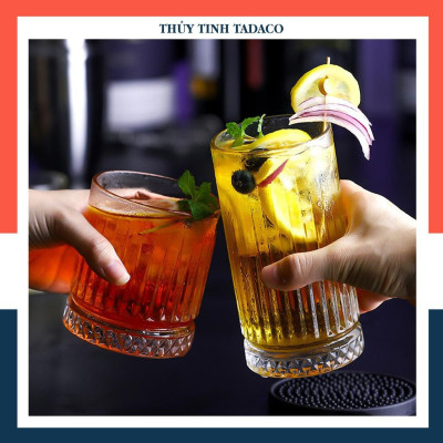 BỘ 6 LY THỦY TINH CHỊU NHIỆT CAO CẤP - BỘ 6 CỐC THỦY TINH 445ML