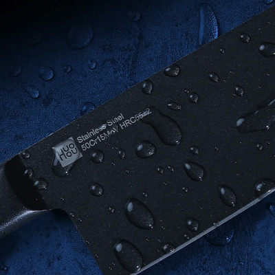 Bộ Dao Nhà Bếp Bằng Thép XIAOMI Huohou HU0076, Thép Không Gỉ Cao Cấp, 5 Món Kèm Hộp - Hàng Chính Hãng