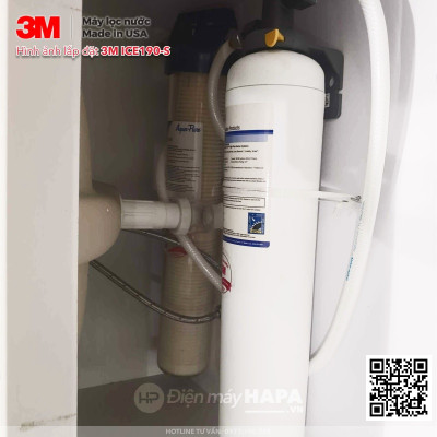 Lõi Lọc Nước 3M HF90-S Thay Cho Máy Lọc Nước 3M ICE190-S - Nhập Khẩu Mỹ, Hàng Chính Hãng 3M