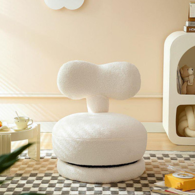 Ghế sofa đơn Low Chair bọc vải long cừu cao cấp Tundo HSDCT-08