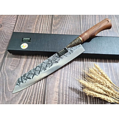 DAO BẾP - DAO THÁI HOA VĂN KHÂU ĐỒNG MÃ A8 DT157 NT topcomshop vn