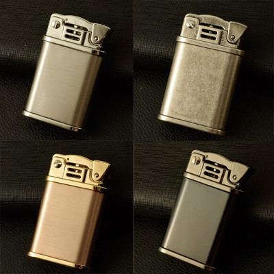 Vỏ Hột Quẹt Bật Lửa Xăng Chief CF211 Làm Bằng Đồng Nguyên Khối Nhiều Màu - Dùng Xăng Bấc Đá Cao Cấp