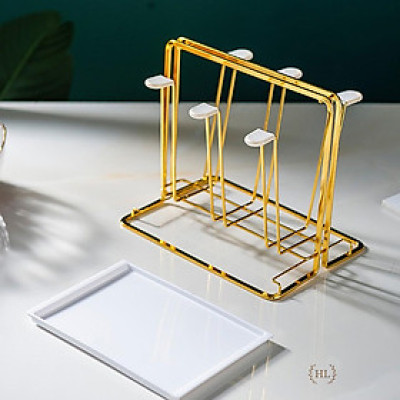 Bình cốc thuỷ tinh Lục Giác Vàng kim cương |BÌNH CỐC BOROSILICATE SIÊU NHẸ - CHỊU NHIỆT - CƯỜNG LỰC