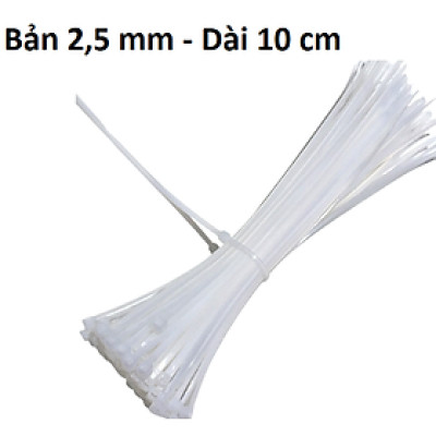 Set 100 Dây Thít, Lạt Nhựa, Dây Rút Nhiều Màu Lựa Chọn, Nhỏ Gọn, Tiện Lợi, Công Cụ Tiện Dụng Cho Gia Đình. Taky home 5600